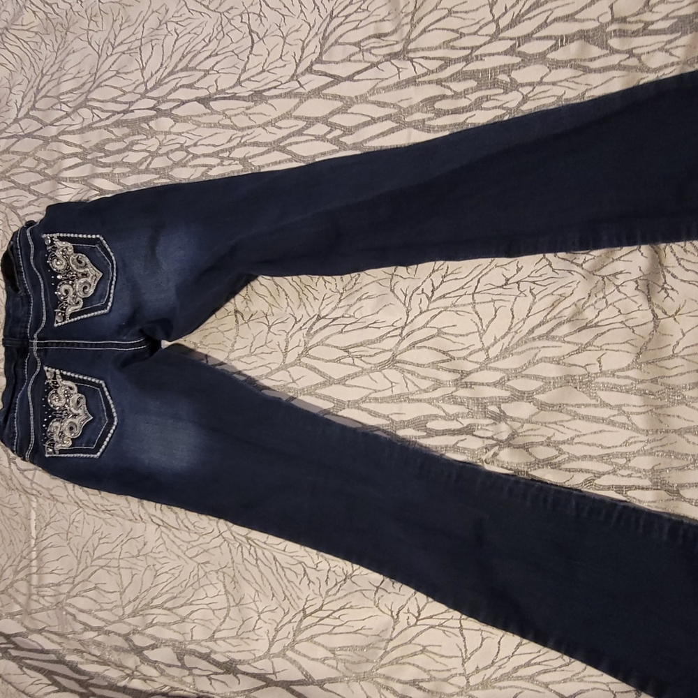 Wall flower vintage jeans